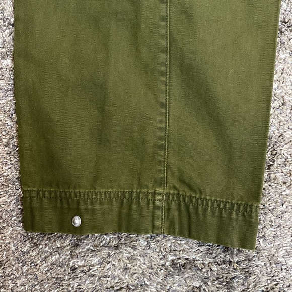 Forever 21 Women’s Straight Leg Pants sz XL Olive Color NWT - Picture 7 of 7